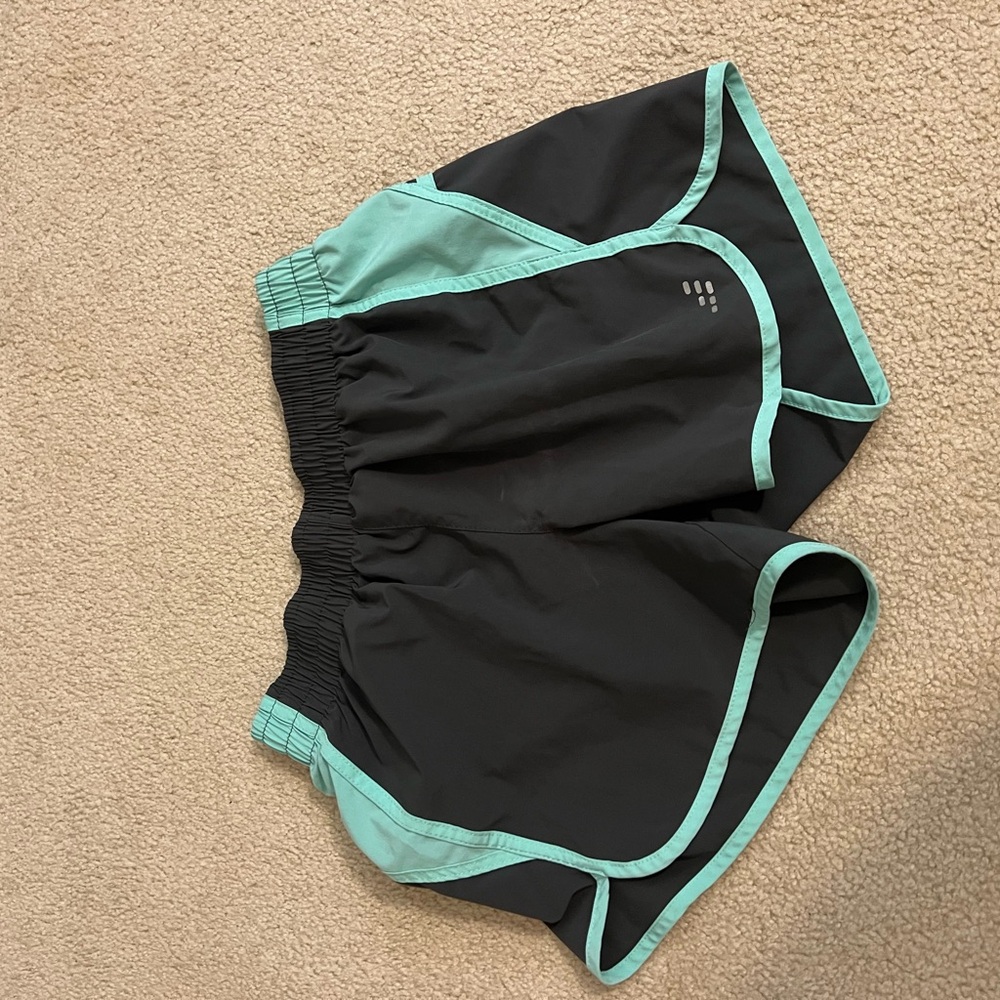 BCG Black and Teal Athletic Shorts